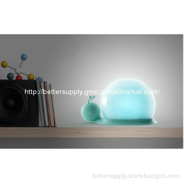 Color Changing LED snail light Mood Lamp Night Light Children